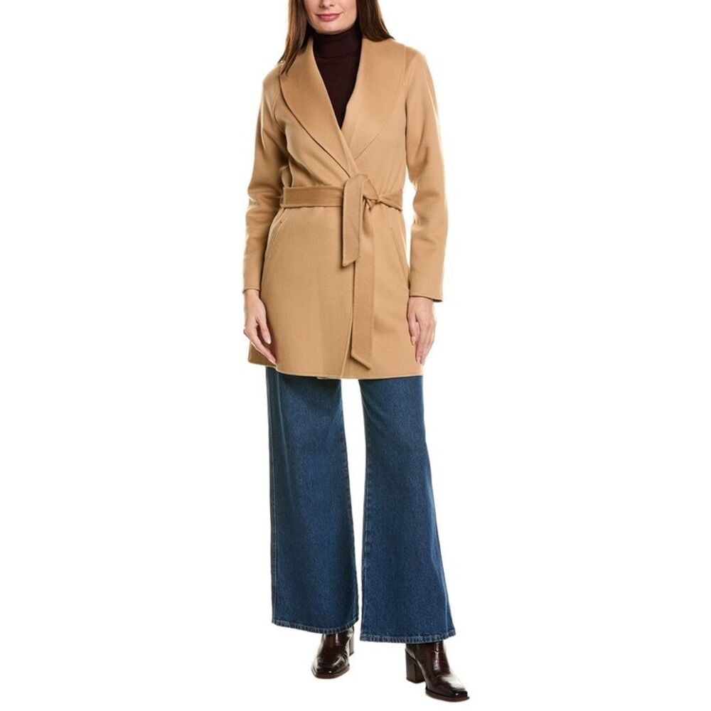 Sofia Cashmere Womens Sofiacashmere Doubleface Unlined Wool & Cashmere-Blend